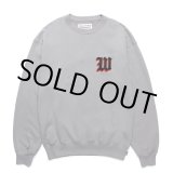 画像: WACKO MARIA/MIDDLE WEIGHT SWEAT SHIRT（GRAY）［クルーネックスウェット-24秋冬］