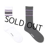 画像: WACKO MARIA/LOGO JACQUARD SOCKS（各色）［ロゴジャガードソックス-24秋冬］