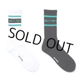 画像: WACKO MARIA/LOGO JACQUARD SOCKS（各色）［ロゴジャガードソックス-24秋冬］