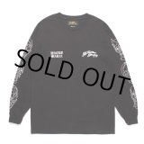 画像: WACKO MARIA/56 TATTOO STUDIO / LONG SLEEVE T-SHIRT（BLACK）［プリント長袖T-24秋冬］