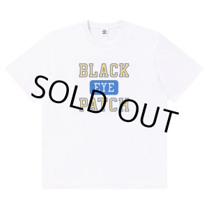 画像: BlackEyePatch/COLLEGE LOGO TEE（WHITE）
