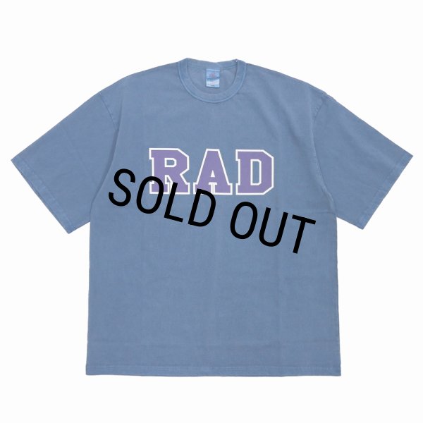 画像1: ROUGH AND RUGGED/RAD TEE（NAVY）［ピグメントT-24秋冬］ (1)