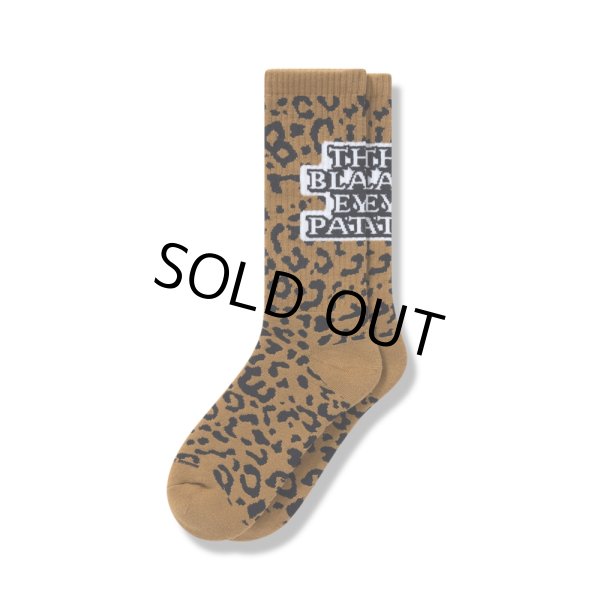 画像1: BlackEyePatch/LEOPARD OG LABEL SOCKS（MULTI） (1)