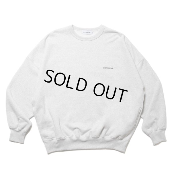 画像1: COOTIE PRODUCTIONS/Open End Yarn Plain Sweat Crew（Oatmeal）［スウェットクルー-24秋冬］ (1)