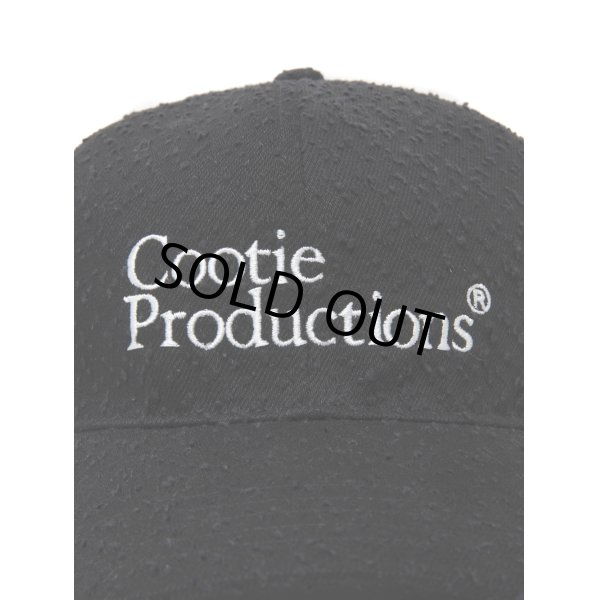 画像4: COOTIE PRODUCTIONS/Needle Punch Twill 6 Panel Cap（Black）［ニードルパンチツイル6パネルキャップ-24秋冬］ (4)