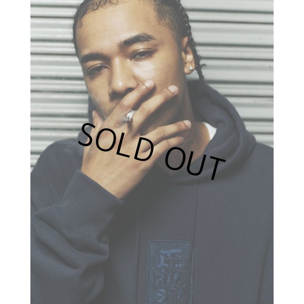 画像3: BlackEyePatch/HANDLE WITH CARE HOODIE（NAVY） (3)