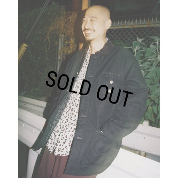 画像3: WACKO MARIA/DICKIES / COVERALL（BLACK）［カバーオール-24秋冬］ (3)
