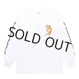画像: WACKO MARIA/TIM LEHI / LONG SLEEVE T-SHIRT（WHITE）［プリント長袖T-24秋冬］
