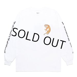 画像: WACKO MARIA/TIM LEHI / LONG SLEEVE T-SHIRT（WHITE）［プリント長袖T-24秋冬］