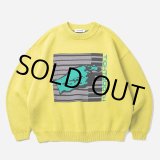 画像: TIGHTBOOTH/KEYBOARD KNIT SWEATER（Neon）［ニットセーター-24秋冬］