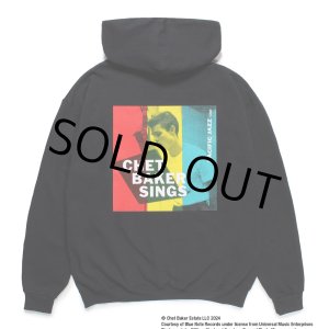 画像: WACKO MARIA/CHET BAKER / HOODED SWEAT SHIRT（BLACK）［プルオーバーパーカー-24秋冬］