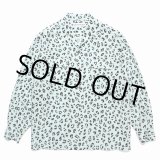 画像: WACKO MARIA/LEOPARD HAWAIIAN SHIRT（MINT）［レオパードハワイアンシャツ-24秋冬］