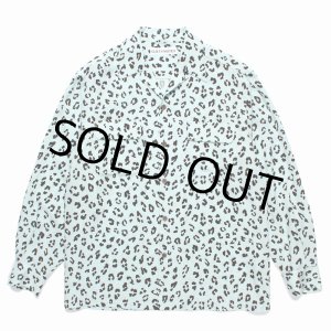 画像: WACKO MARIA/LEOPARD HAWAIIAN SHIRT（MINT）［レオパードハワイアンシャツ-24秋冬］