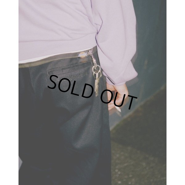 画像3: WACKO MARIA/DICKIES / PLEATED TROUSERS（BLACK）［ワンタックトラウザース-24秋冬］ (3)
