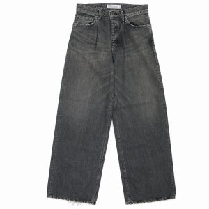 画像: DAIRIKU/"Wide" Vintage Denim Pants（Black）［"ワイド"ヴィンテージデニムパンツ-25春夏］