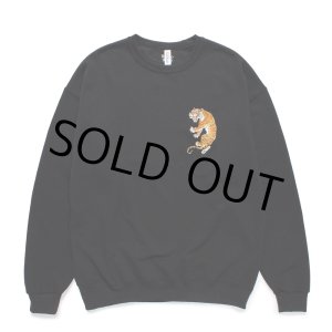 画像: WACKO MARIA/TIM LEHI / SWEAT SHIRT（BLACK）［クルーネックスウェット-24秋冬］
