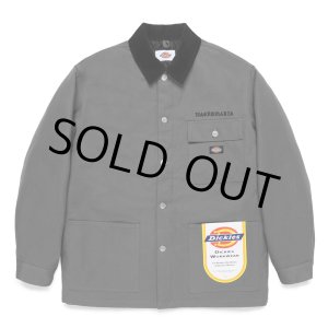 画像: WACKO MARIA/DICKIES / COVERALL（GRAY）［カバーオール-24秋冬］