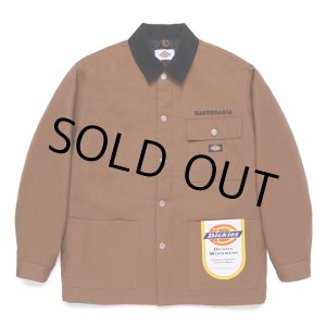 画像: WACKO MARIA/DICKIES / COVERALL（BROWN）［カバーオール-24秋冬］