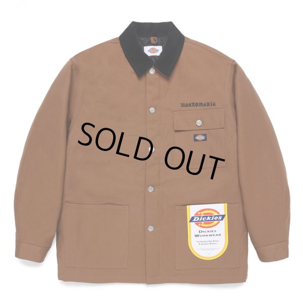 画像1: WACKO MARIA/DICKIES / COVERALL（BROWN）［カバーオール-24秋冬］ (1)