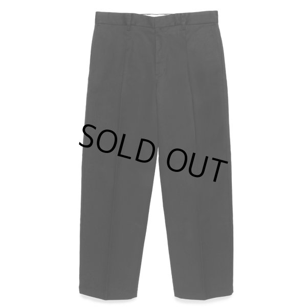 画像2: WACKO MARIA/DICKIES / PLEATED TROUSERS（BLACK）［ワンタックトラウザース-24秋冬］ (2)