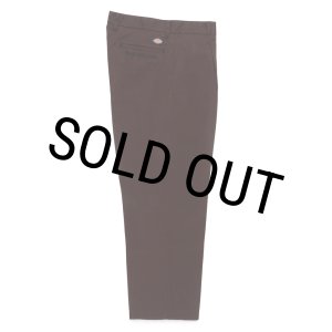 画像: WACKO MARIA/DICKIES / PLEATED TROUSERS（BROWN）［ワンタックトラウザース-24秋冬］