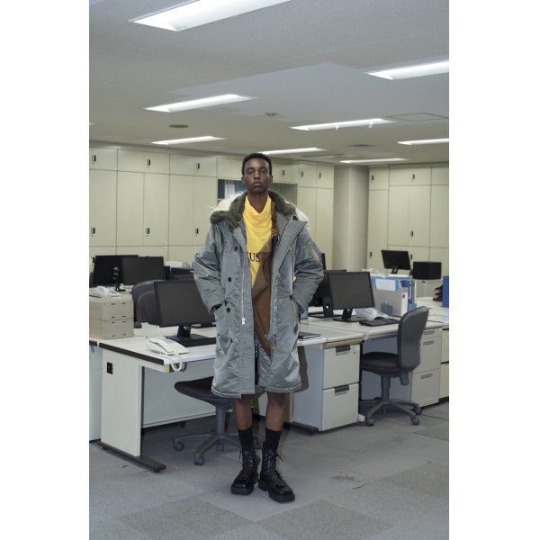 画像2: 【30%OFF】DAIRIKU/"Frank-N-Furuter" N-3B（Khaki）［N-3Bジャケット-24秋冬］ (2)