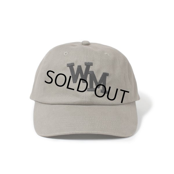 画像1: WACKO MARIA/6 PANEL CAP（GRAY）［6パネルキャップ-24秋冬］ (1)