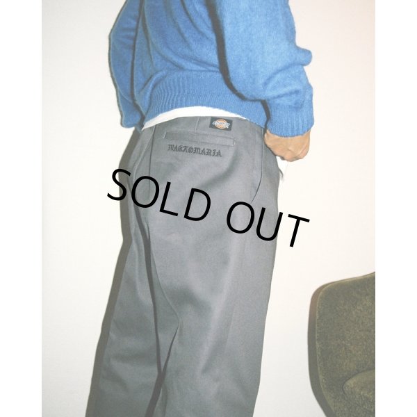 画像3: WACKO MARIA/DICKIES / PLEATED TROUSERS（CHARCOAL）［ワンタックトラウザース-24秋冬］ (3)