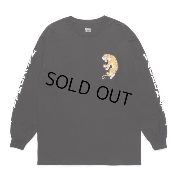 画像1: WACKO MARIA/TIM LEHI / LONG SLEEVE T-SHIRT（BLACK）［プリント長袖T-24秋冬］ (1)