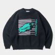 画像1: 【30%OFF】TIGHTBOOTH/KEYBOARD KNIT SWEATER（Black）［ニットセーター-24秋冬］ (1)