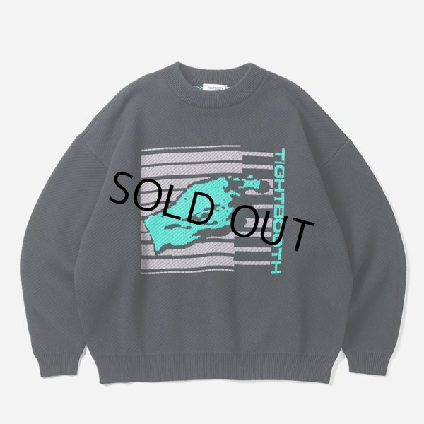 画像1: 【30%OFF】TIGHTBOOTH/KEYBOARD KNIT SWEATER（Black）［ニットセーター-24秋冬］ (1)