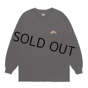 画像: WACKO MARIA/TIM LEHI / LONG SLEEVE T-SHIRT（BLACK）［刺繍長袖T-24秋冬］