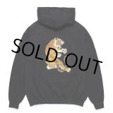 画像: WACKO MARIA/TIM LEHI / HOODED SWEAT SHIRT（BLACK）［プルオーバーパーカー-24秋冬］