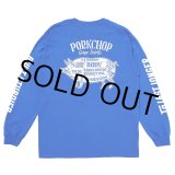 画像: PORKCHOP/PORK BACK L/S TEE（ROYAL）［プリント長袖T-24秋冬］