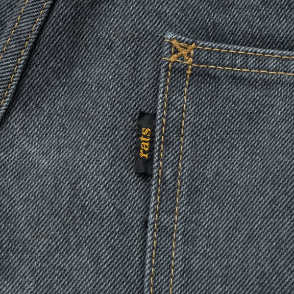RATS/GRAY DENIM PANTS(GRAY)[グレーデニムパンツ-24秋冬 RATS/GRAY DENIM PANTS(GRAY)[グレーデニムパンツ-24秋冬