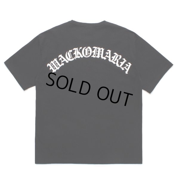 画像1: WACKO MARIA/WASHED HEAVY WEIGHT T-SHIRT（BLACK）［プリントT-24秋冬］ (1)