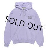 画像: WACKO MARIA/HEAVY WEIGHT ZIP HOODED SWEAT SHIRT（PURPLE）［ジップアップパーカー-24秋冬］