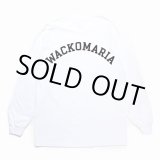 画像: WACKO MARIA/LONG SLEEVE T-SHIRT（WHITE）［プリント長袖T-24秋冬］