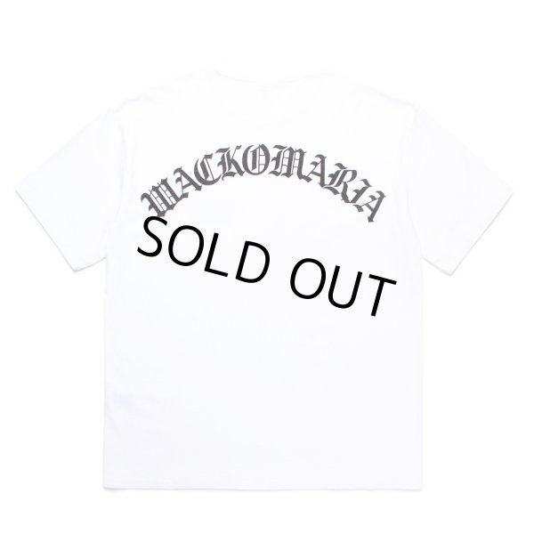 画像1: WACKO MARIA/WASHED HEAVY WEIGHT T-SHIRT（WHITE）［プリントT-24秋冬］ (1)