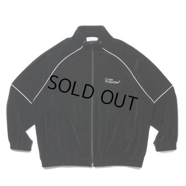 画像1: COOTIE PRODUCTIONS/Velour Training Top（Black）［ベロアトレーニングトップ-24秋冬］ (1)