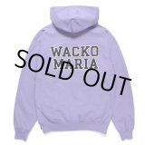 画像: WACKO MARIA/HEAVY WEIGHT HOODED SWEAT SHIRT（PURPLE）［プルオーバーパーカー-24秋冬］