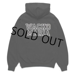 画像: WACKO MARIA/HEAVY WEIGHT HOODED SWEAT SHIRT（BLACK）［プルオーバーパーカー-24秋冬］