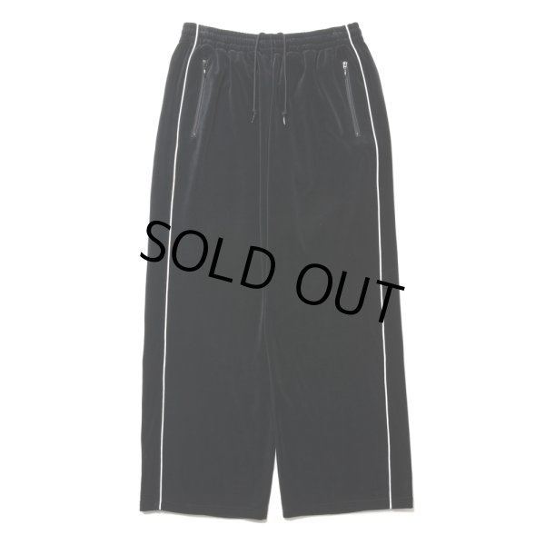 COOTIE PRODUCTIONS/Velour Training Pants（Black）［ベロア