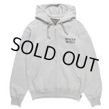 画像: WACKO MARIA/HEAVY WEIGHT ZIP HOODED SWEAT SHIRT（GRAY）［ジップアップパーカー-24秋冬］