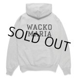 画像: WACKO MARIA/HEAVY WEIGHT HOODED SWEAT SHIRT（GRAY）［プルオーバーパーカー-24秋冬］