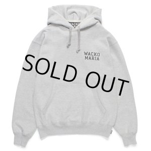 画像: WACKO MARIA/HEAVY WEIGHT HOODED SWEAT SHIRT（GRAY）［プルオーバーパーカー-24秋冬］