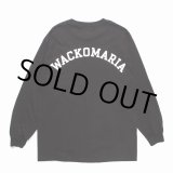 画像: WACKO MARIA/LONG SLEEVE T-SHIRT（BLACK）［プリント長袖T-24秋冬］