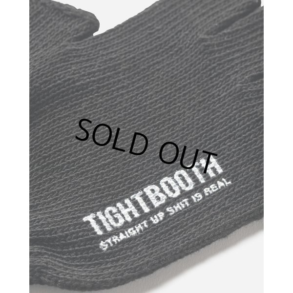 画像2: TIGHTBOOTH/LOGO FINGERLESS GLOVE（Black）［フィンガーレスグローブ-24秋冬］ (2)