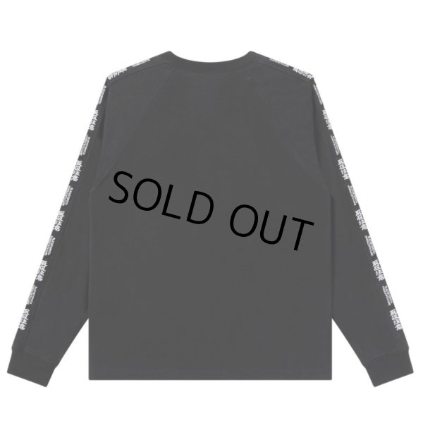 画像2: BlackEyePatch/HWC EMBROIDERED RAGLAN L/S TEE（BLACK） (2)