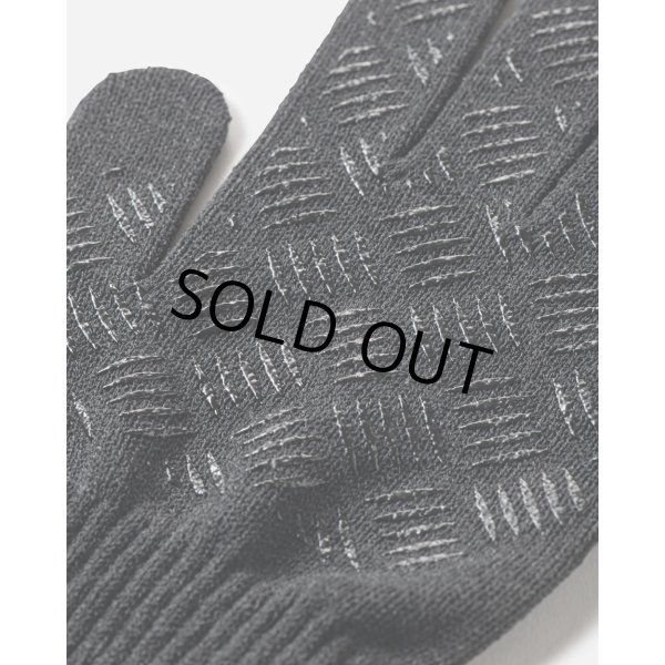 画像3: TIGHTBOOTH/LOGO GLOVE（Charcoal）［グローブ-24秋冬］ (3)